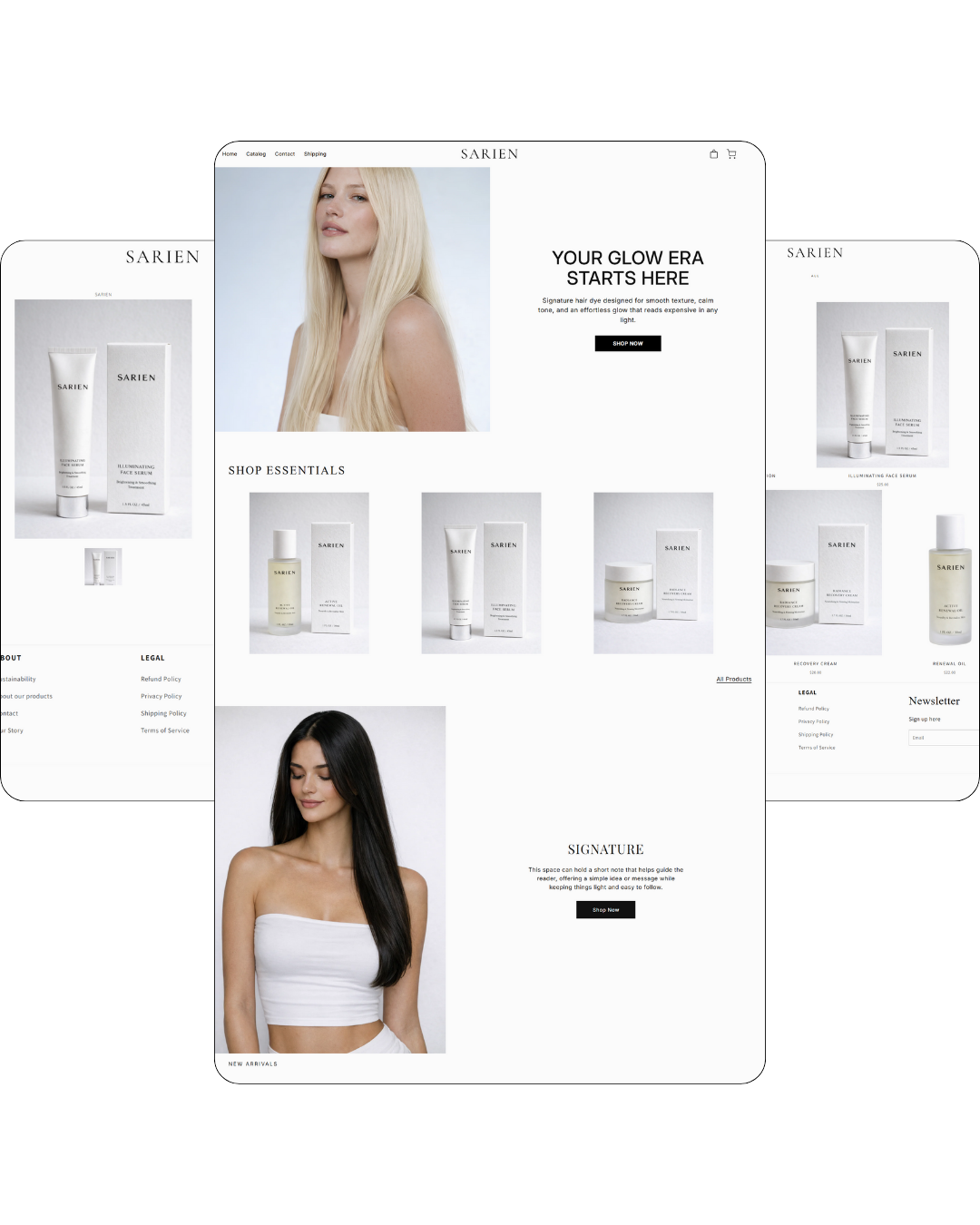 SARIAN SHOPIFY SKINCARE TEMPLATE